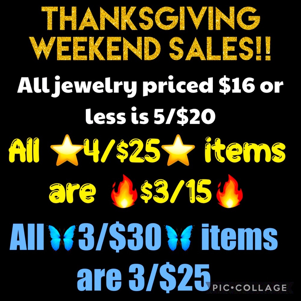 Thanksgiving Weekend Sales Through 11:59 P.M. EST on Cyber Monday